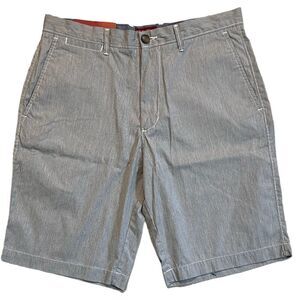 MERONA‎ Blue White Striped Shorts Size 32 C16